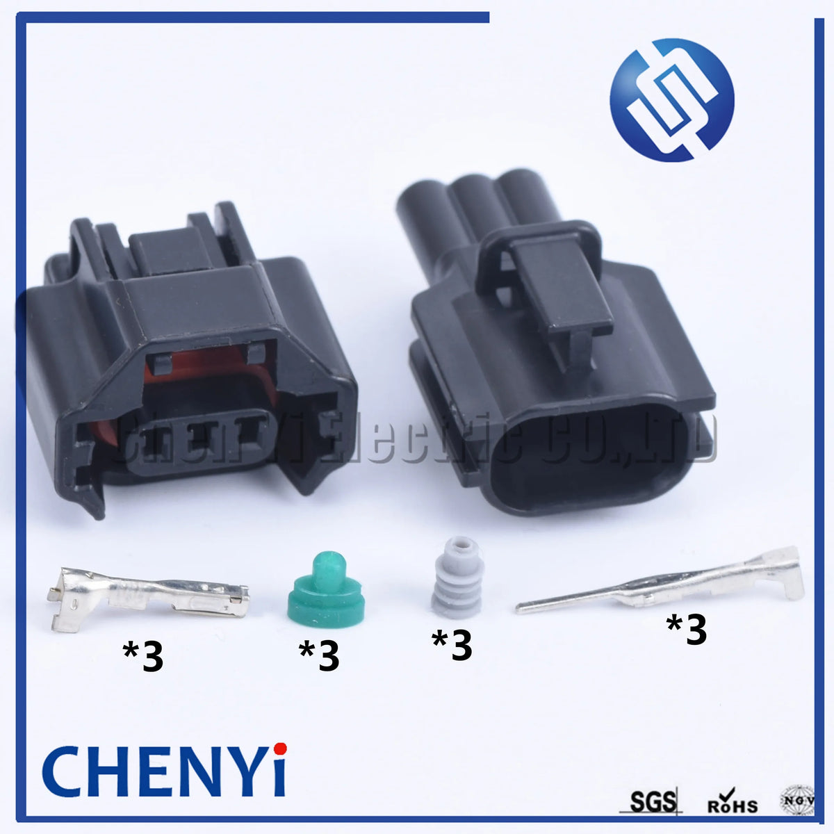 3 Pin 7223-6536-30 Auto Front Camshaft Sensor Connector Air Conditioning Pressure Switch harness plug For Nissan TEANA HYUNDAI
