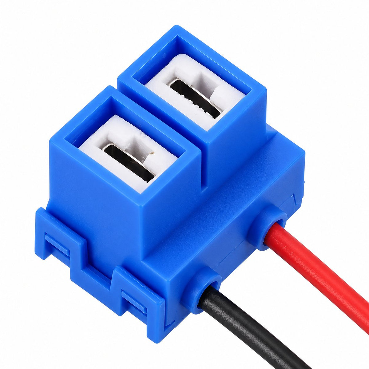 H7 Connector Female Ceramic Sockets Car Bulb Socket Connectors Plug Adapter