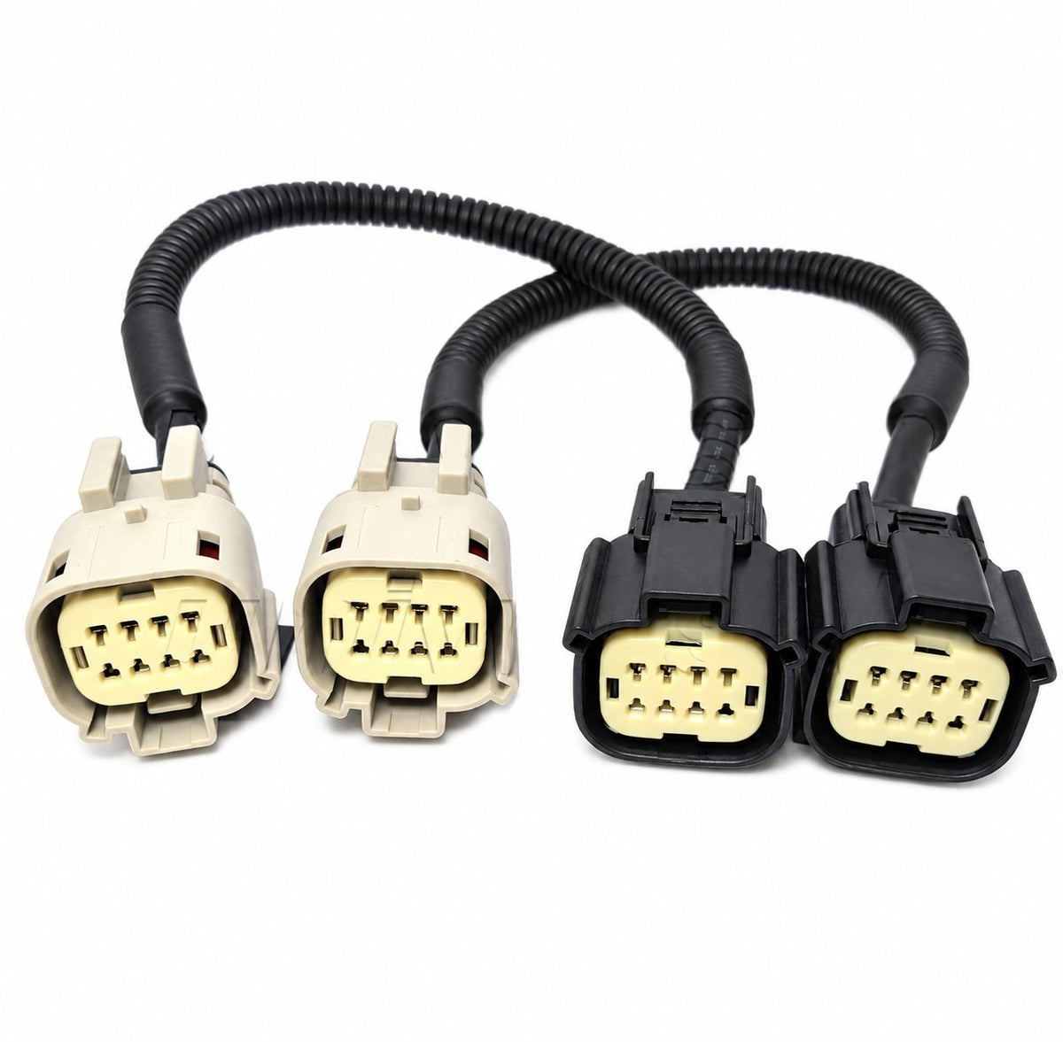 BRAND NEW FORD TRANSIT MK8 TIPPER PAIR OF TAIL LIGHT LAMP WIRING LOOMS UK STOCK
