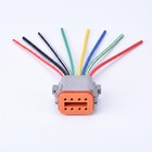 8 Pin Car Connector for Engine/ECU Wiring, Part DT06-8S, Universal Fit