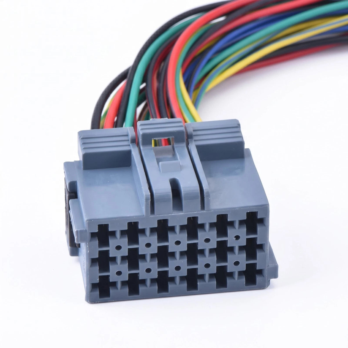 18 Pin Grey Car Connector Quick Wire Harness Plug 1-967624 For VW Audi Ford