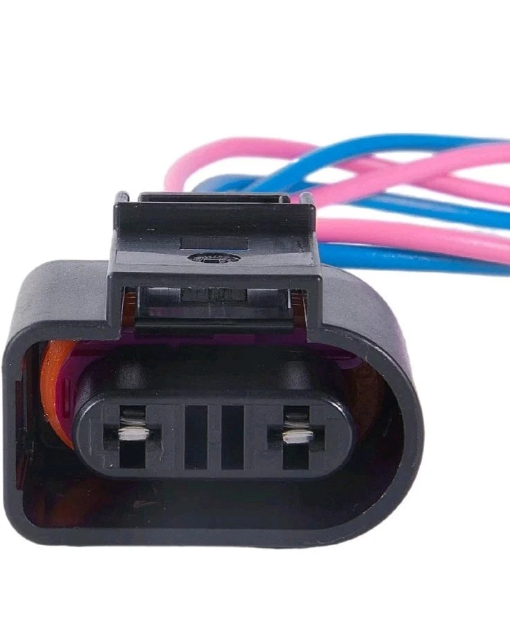 2 Pin Expansion Header Tank Connector Plug Wiring Loom Harness 1K0973202 VW Audi