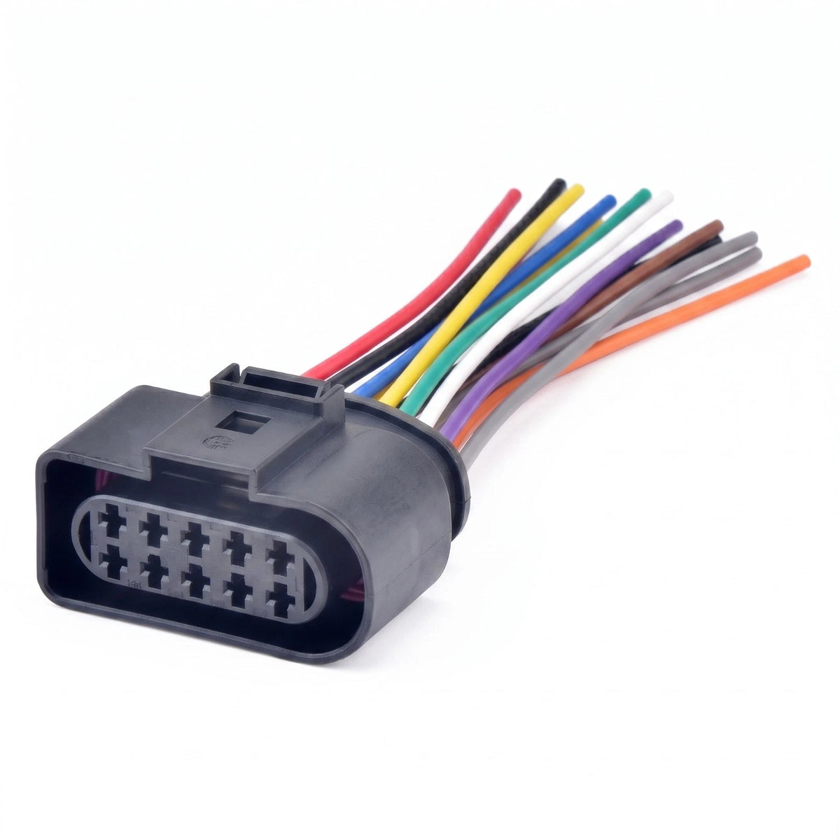10 Pin Temp Sensor Headlight Car Connector Plug 1J0973835 For VW Jetta Passat