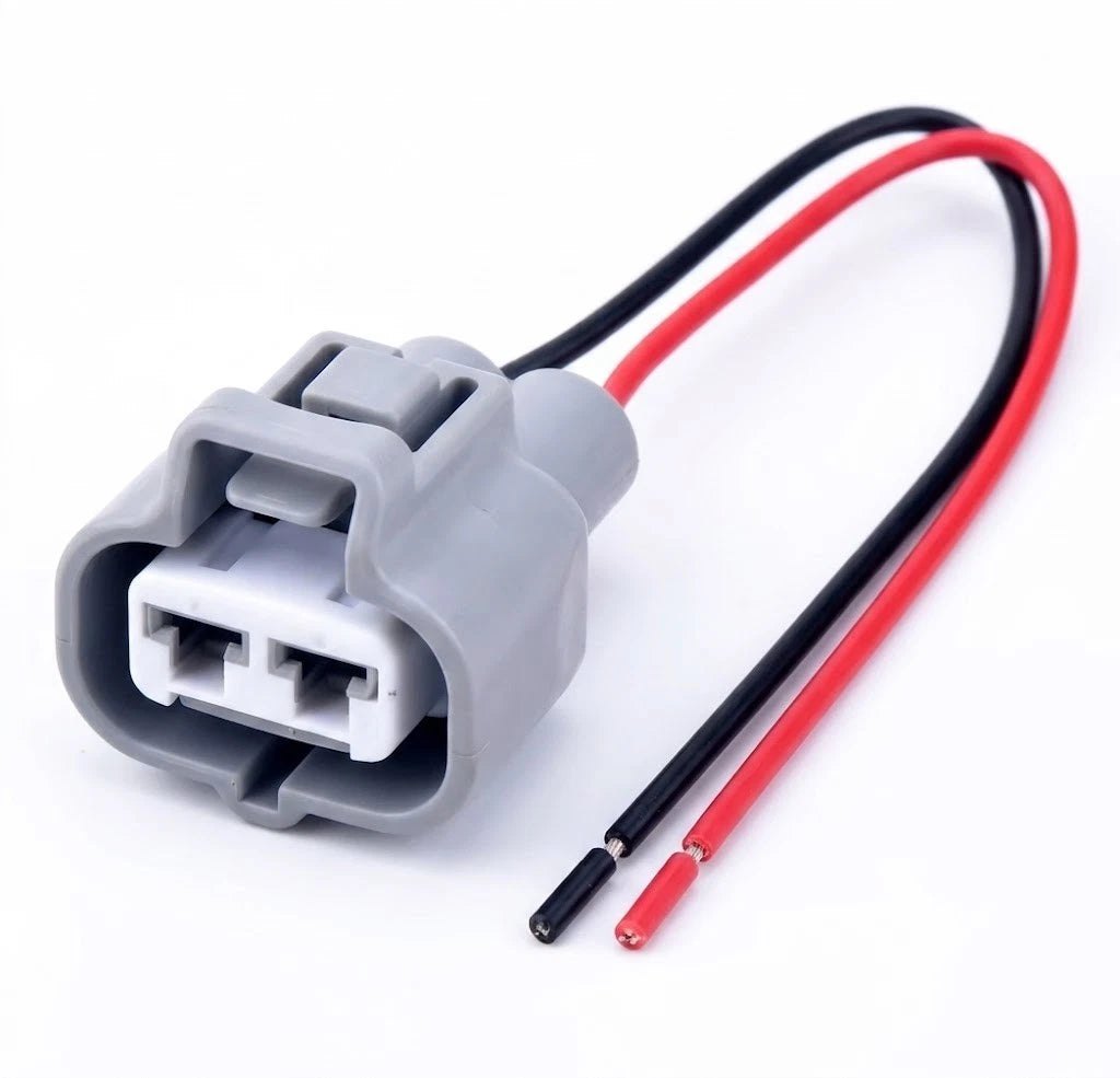 2 Pin Hydraulic Motor Plug Car HID Cable Connector For Toyota Lexus 90980-11410