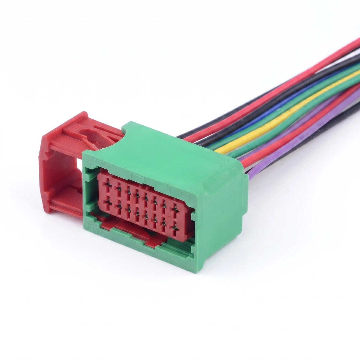 16 Pin Car Connector for Engine Fuse Box Wiring Harness Plug For Peugeot Citroen