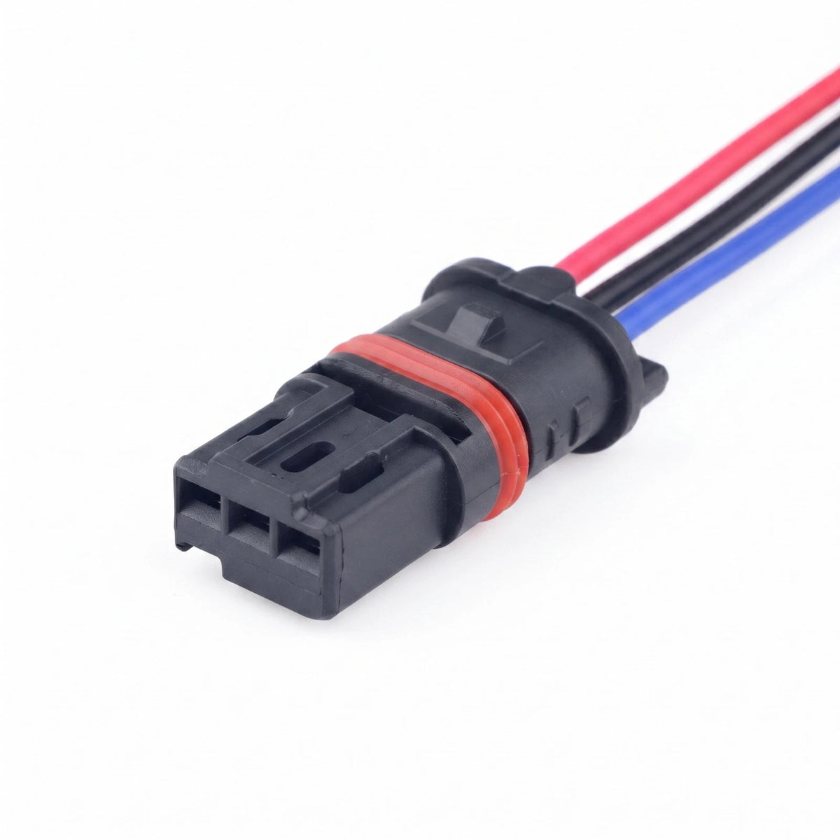 3 Pin Car Connector Reverse Radar Mirror Heating Waterproof Sealed Plug For Audi