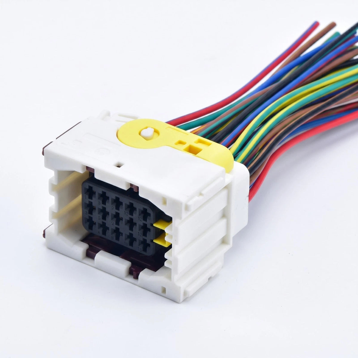 15 Pin Car Connector ECU Computer Board Socket Plug 1-1534126-1 with Pins Cover