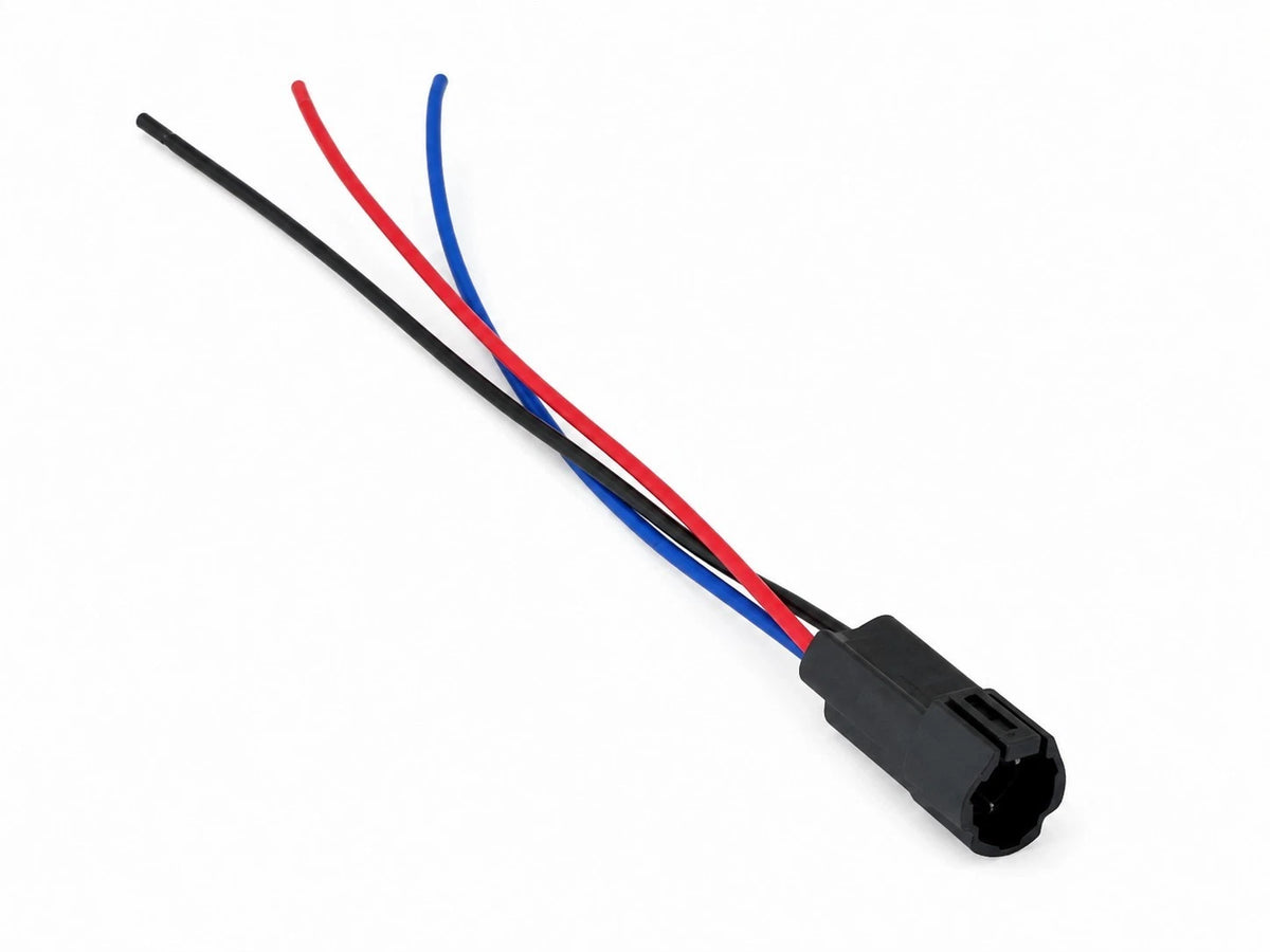 3 Pin Car Connector License Plate Light Wiring Plug N3820-9930 For Yamaha MT-09