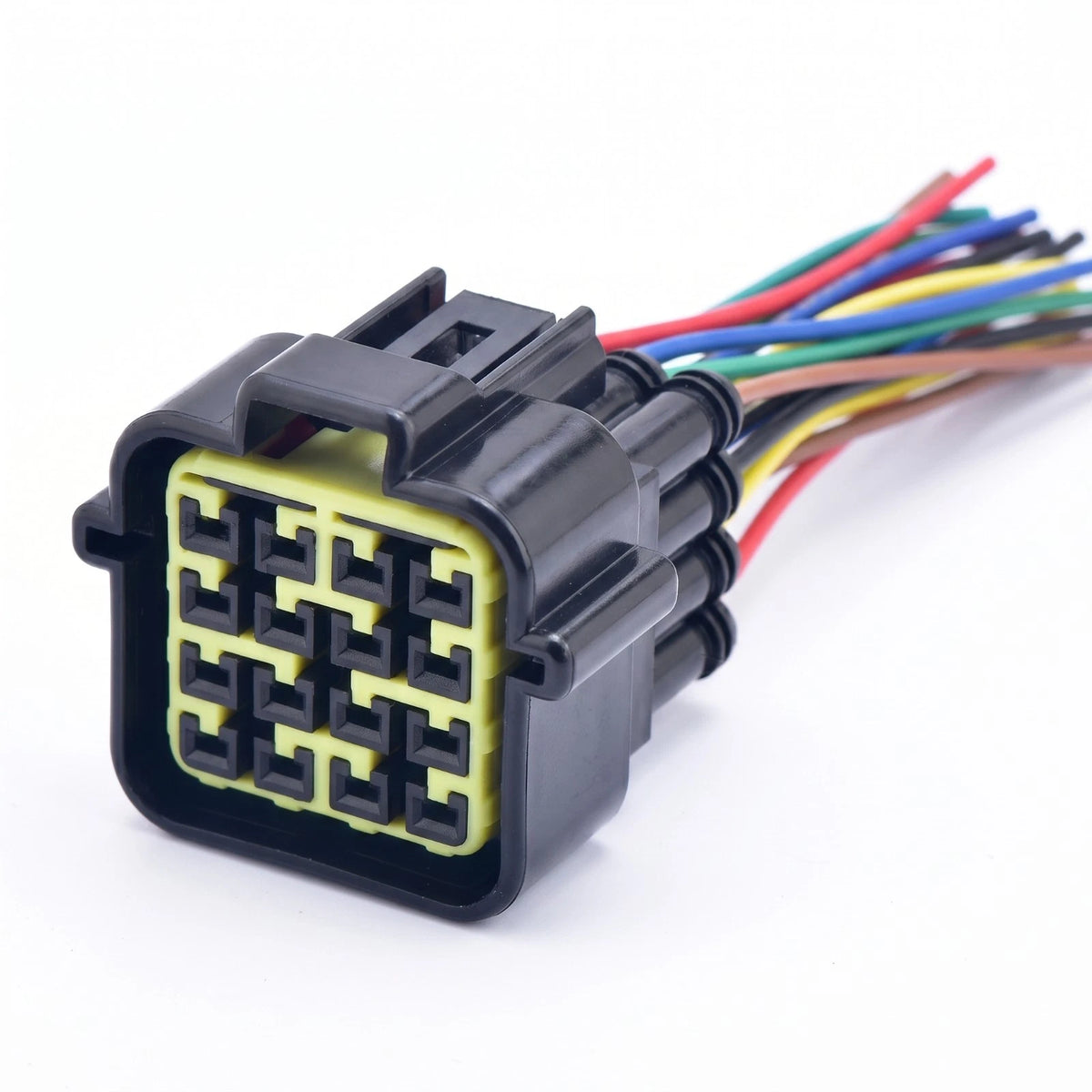 16 Pin Waterproof Car Connector Harness Plug FW-C-16M-B For Honda Motorcycle