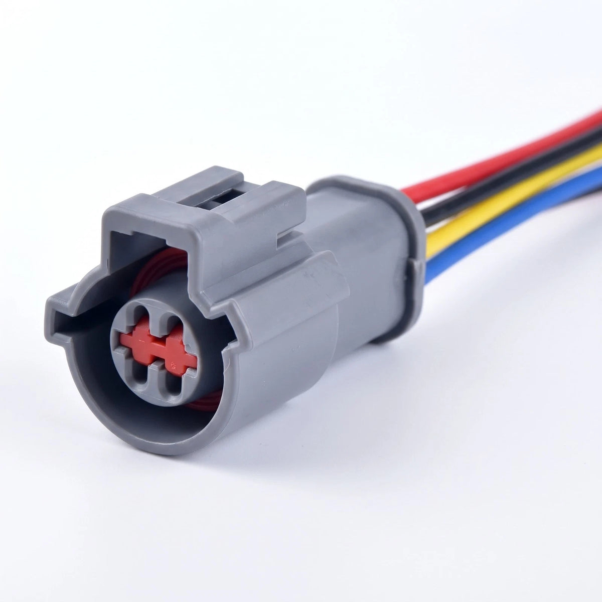 4 Pin Car Connector O2 Oxygen Sensor Harness Plug 3U2Z-14S411-HZB For Ford New