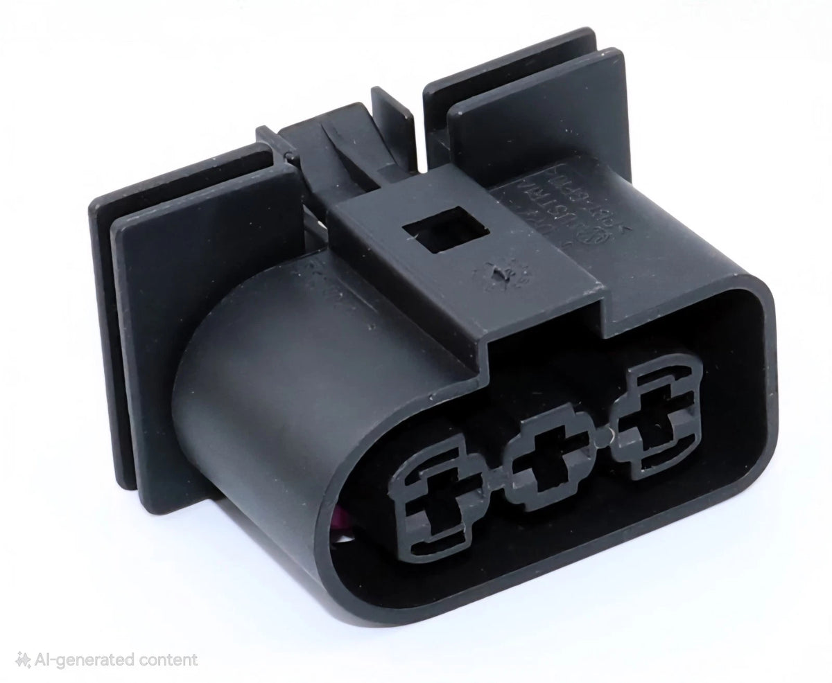 3 Pin Connector Cooling electronic fan plug 1J0906233 For VW Golf Bora Jetta
