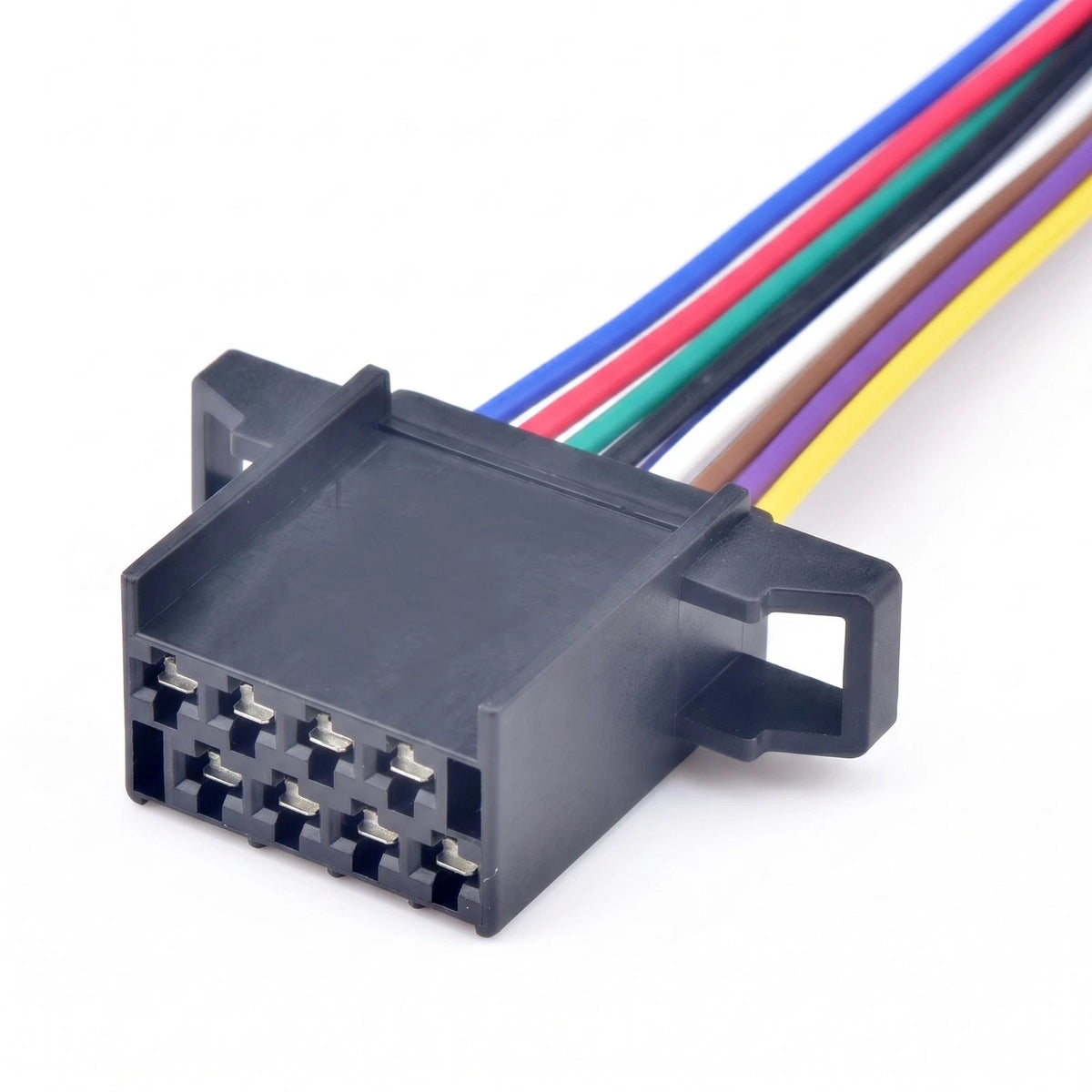 8 Pin Car Connector OBD Diagnostic Interface Sealed Plug CY0807-3.5F For Volvo