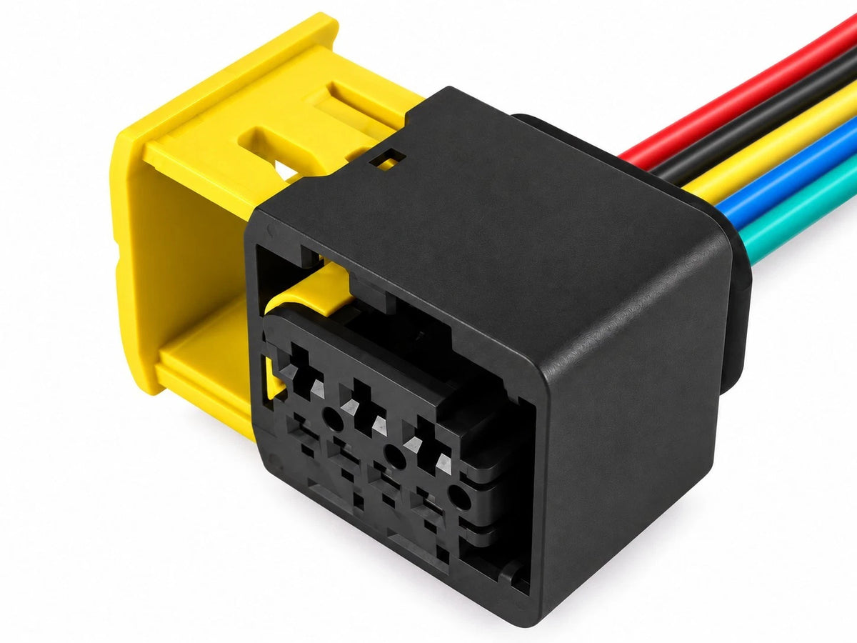 7 Pin Car Connector Heavy Duty Sealed Plug 1-1418480-1 For Trucks and Buses