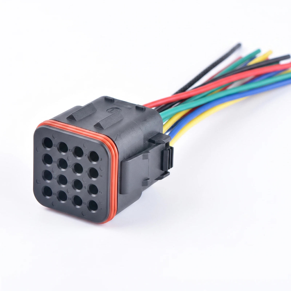 16 Pin Car Connector Waterproof Electronic Plug 132016-001 For ITT CTB