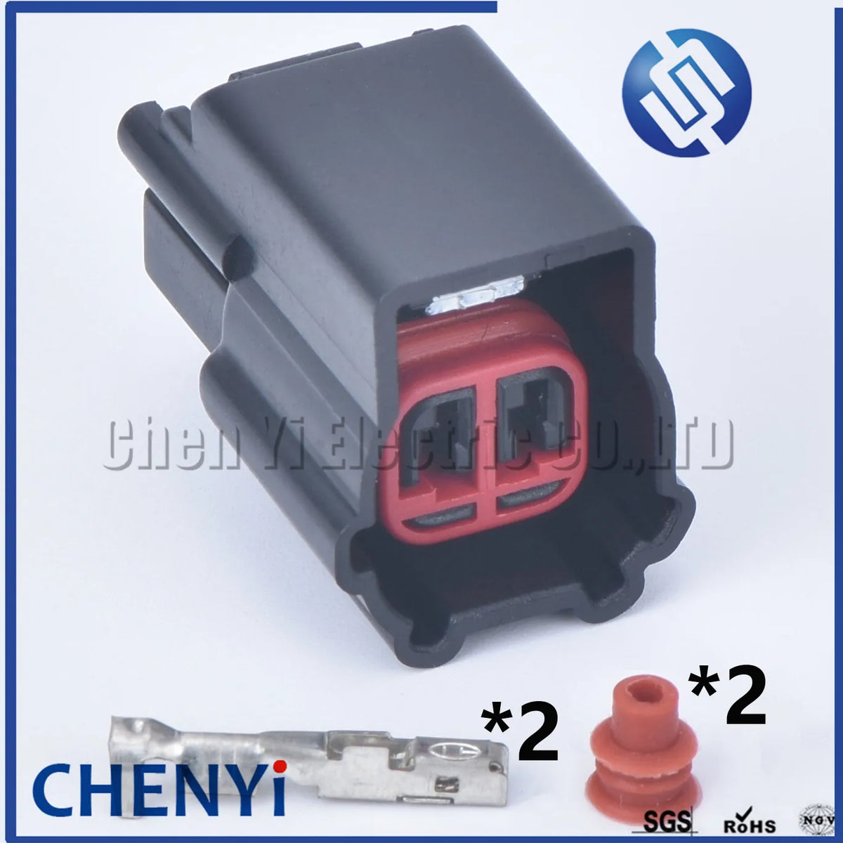2 Pin 1.5mm female 3U2Z-14S411-EKB Auto Waterproof connector Air temp sensors connector EPC E-4995 for Ford DODGE