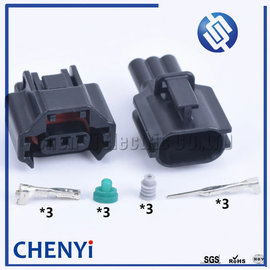 3 Pin 7223-6536-30 Auto Front Camshaft Sensor Connector Air Conditioning Pressure Switch harness plug For Nissan TEANA HYUNDAI