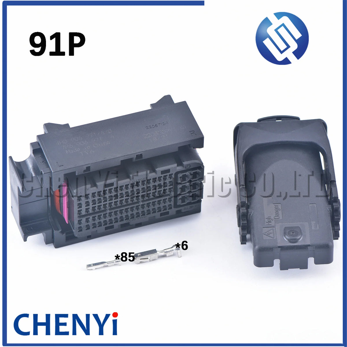 91 Pin Engine Computer Board Plug ECU Connectors With Pin For VW Audi Golf 7 Magotan Passat A6 A8 4H0 906 971/A/B 7P6 906 971 A