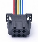 6 Pin Car Seat Adjustment Switch Connector Plug 1J0972926 For VW Audi