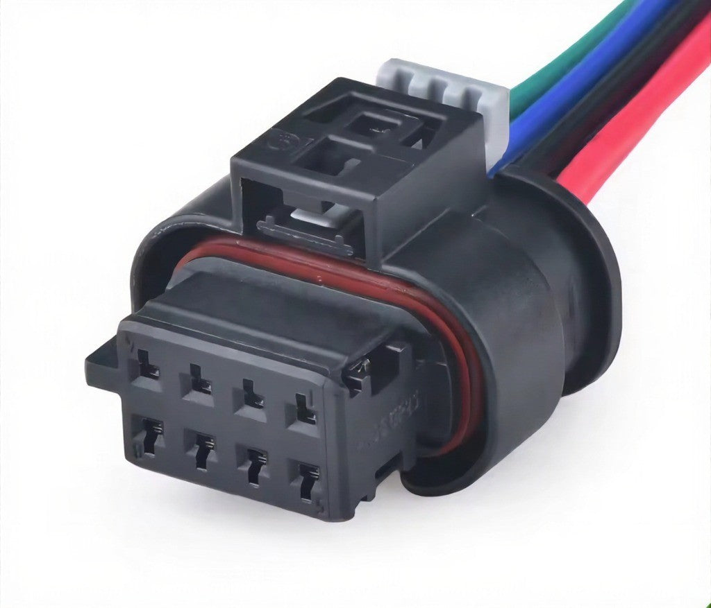 8 Pin Automotive waterproof connector Car Rear Taillight Wire harness plug