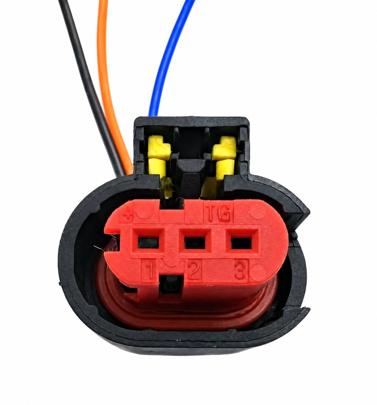 3 Pin Connector Sensor Fuel Diesel Injector / Ignition Coil Connector For Fiat