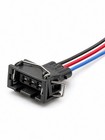 JOKON 95mm ROUND LIGHT LAMP 3 WAY PIN CONNECTOR PLUG ELDDIS CARAVAN MOTORHOME