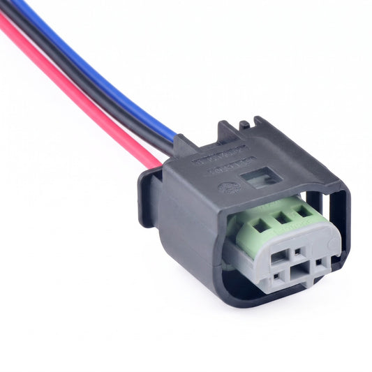 3 Pin PDC Parking Sensor Car Connector Plug 1J0972483A For VW Audi Skoda Seat