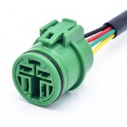 4 Pin 6.3mm Waterproof Car Connector Alternator Plug for Mitsubishi Nippondenso
