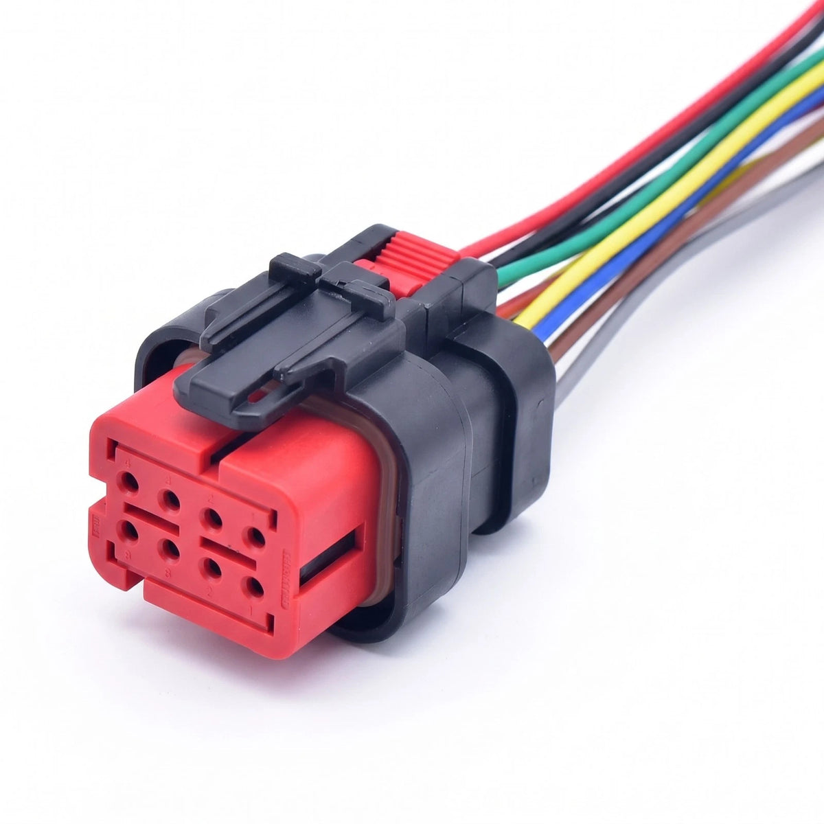 8 Pin Car Connector Excavator Wiring Waterproof Sealed Plug 776494-1 For Carter