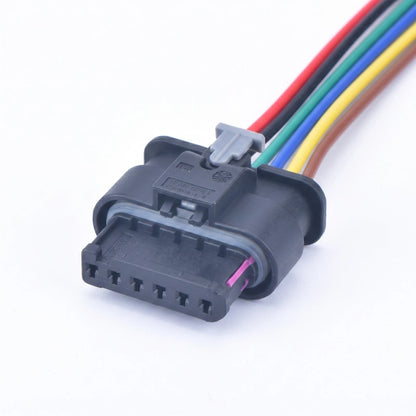 2/3/4/5/6 Pin Radar Parking Sensor Plug Car Connector 4F0973706 Audi Volkswagen