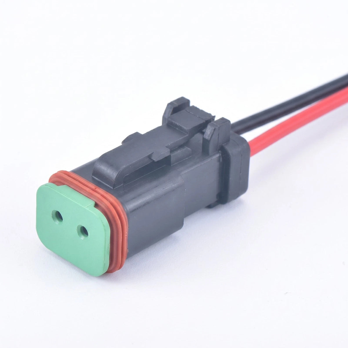 2 Pin DT Series Sealed Waterproof Car Connector Plug DT06-2S For Deutsch Truck
