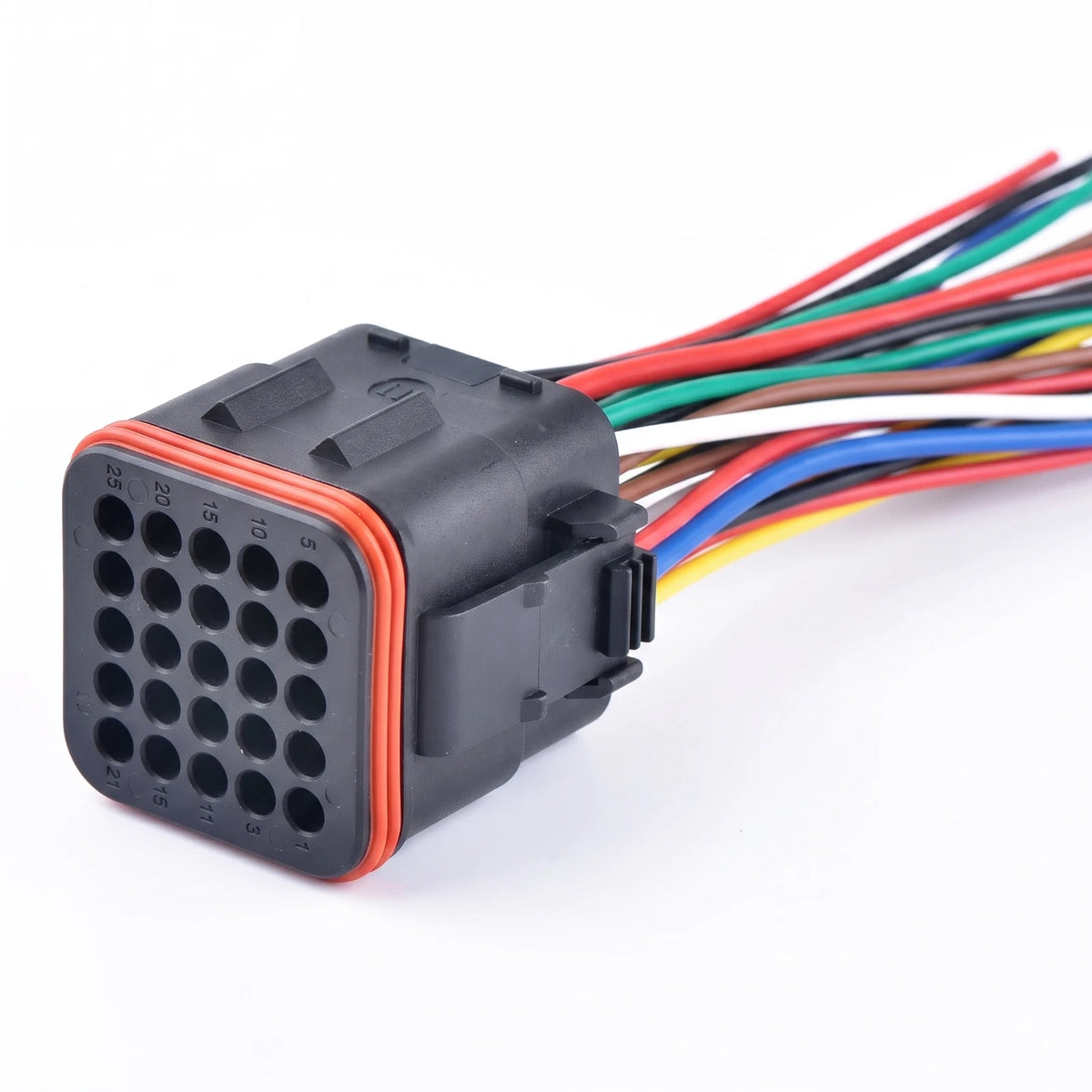 25 Pin Car Connector Waterproof Electronic Plug 132025-005 For ITT CTB