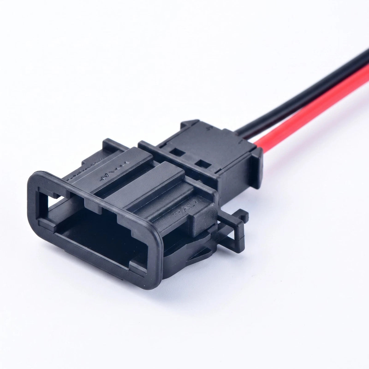 2 Pin Car Connector AC Blower Motor Socket Plug 1J0972752 For VW Skoda Audi