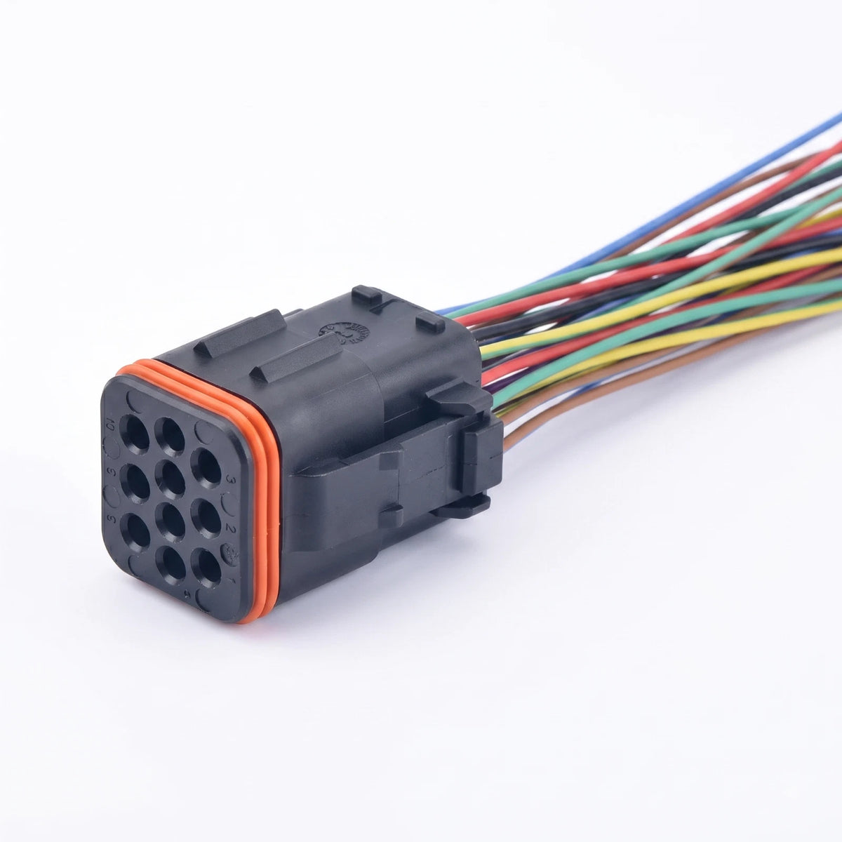 10 Pin Car Connector Waterproof Electronic Plug 132010-001 For ITT CTB