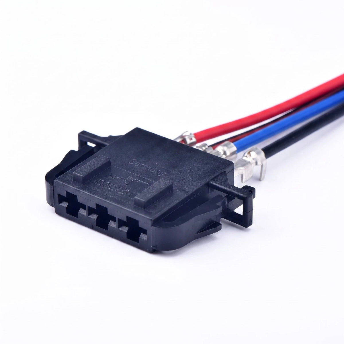 3 Pin Car Connector Heater Blower Motor Resistor Plug 1J0972753 for VW and Audi