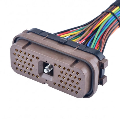 54 Pin Car Connector Excavator ECU Computer Plug 153-2630 For Caterpillar E330
