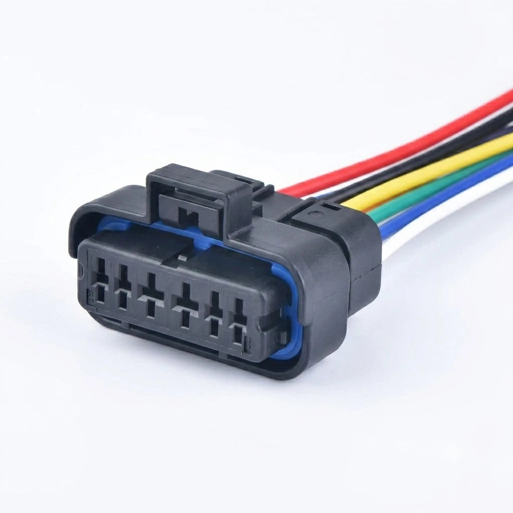 6 Pin Car Connector Accelerator Pedal Fuel pressure