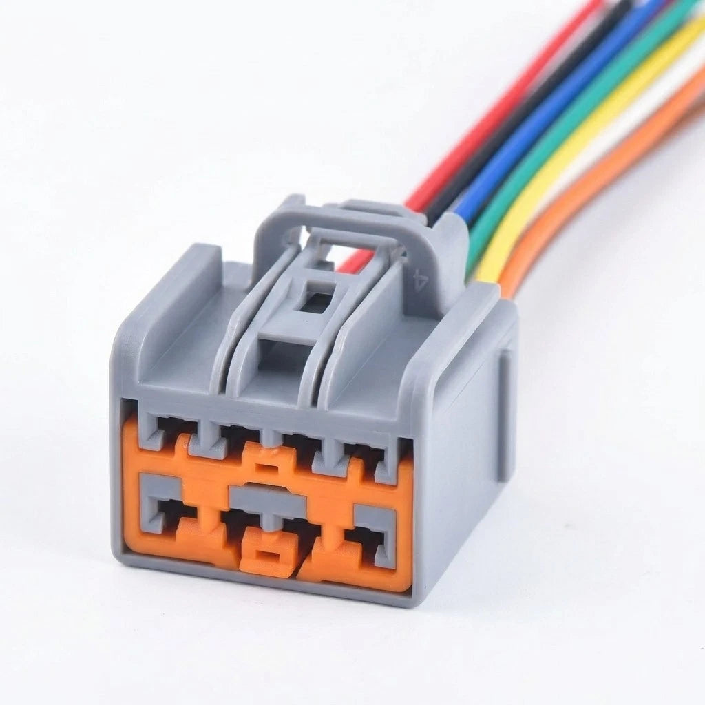 8 Pin Car Connector Window Lifter Switch Harness Plug 7282-3243-40 for Ford
