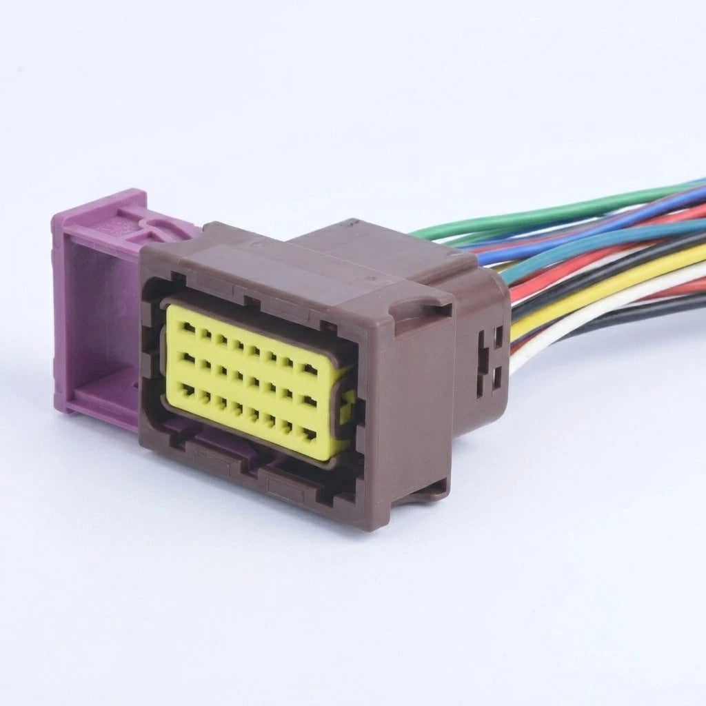 24 Pin Car Connector LPG CNG ECU Computer Board Socket Plug Waterproof Universal
