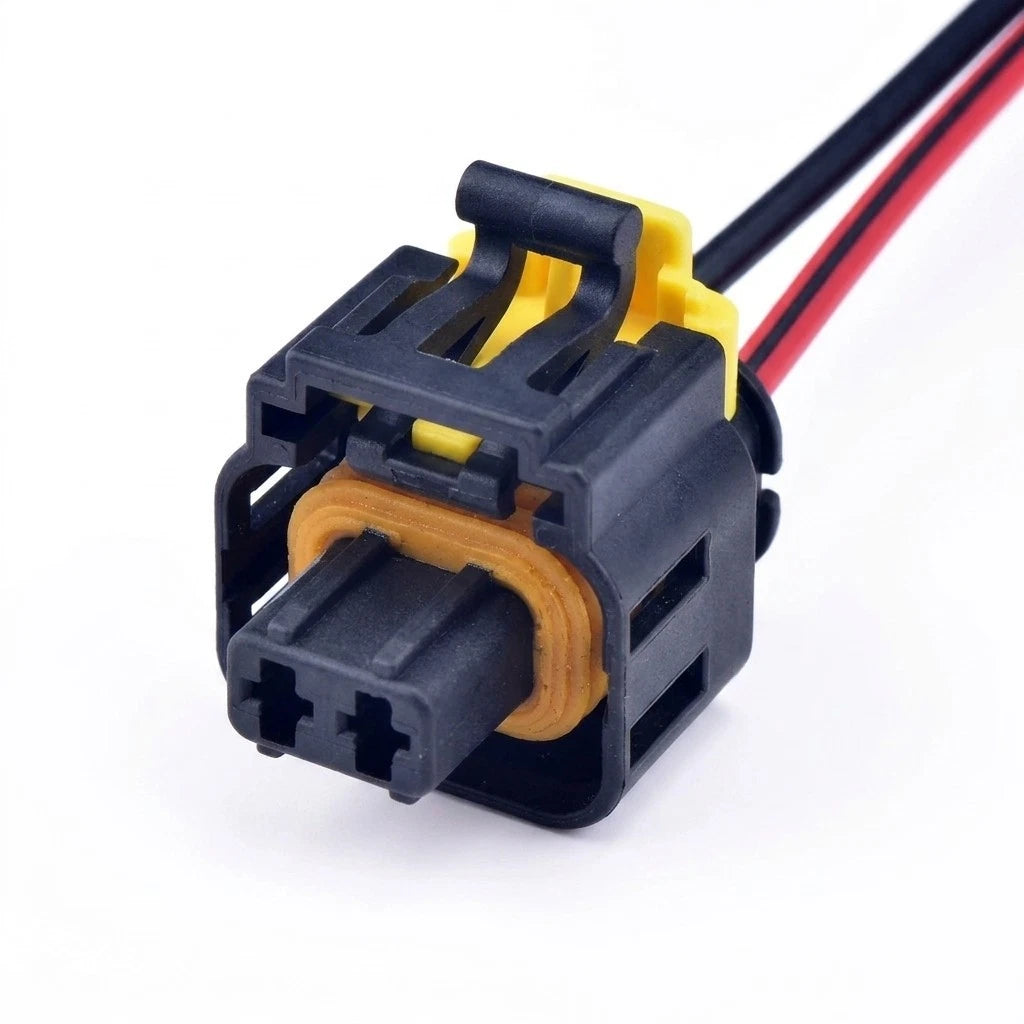 2 Pin Car Connector Fuel Injector Housing Plug HP6 MTA For Fiat Iveco Ducato