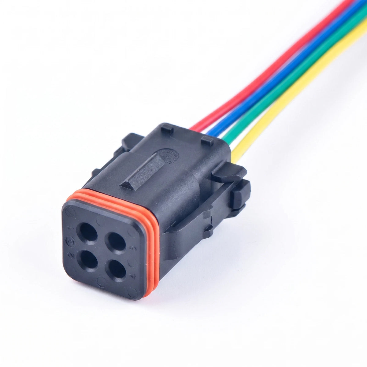 4 Pin Car Connector Waterproof Electronic Plug 132004-001 For ITT CTB