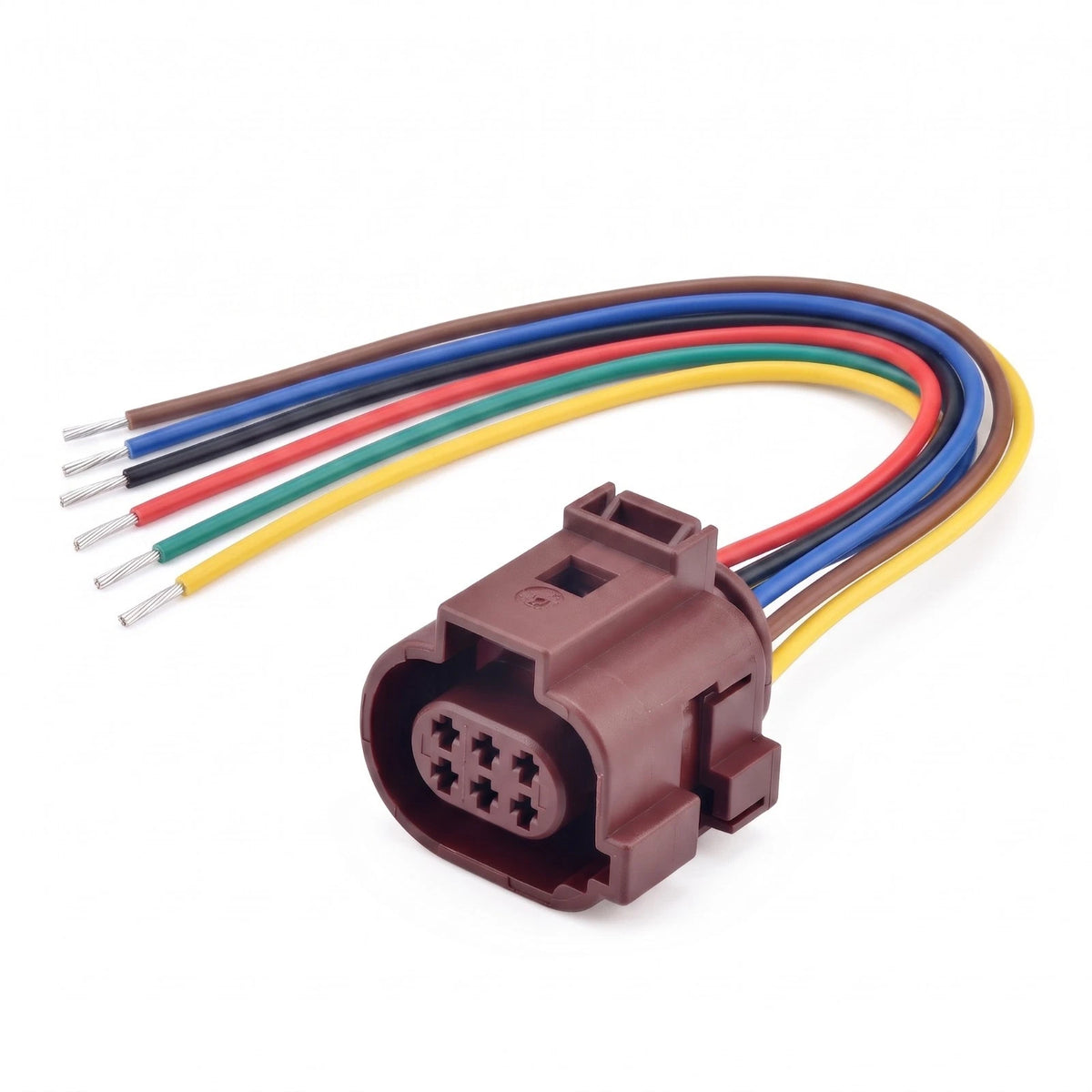 6 pin Car Connector Waterproof Sensor Wire Harness Plug 6Q0973713A For VW Audi