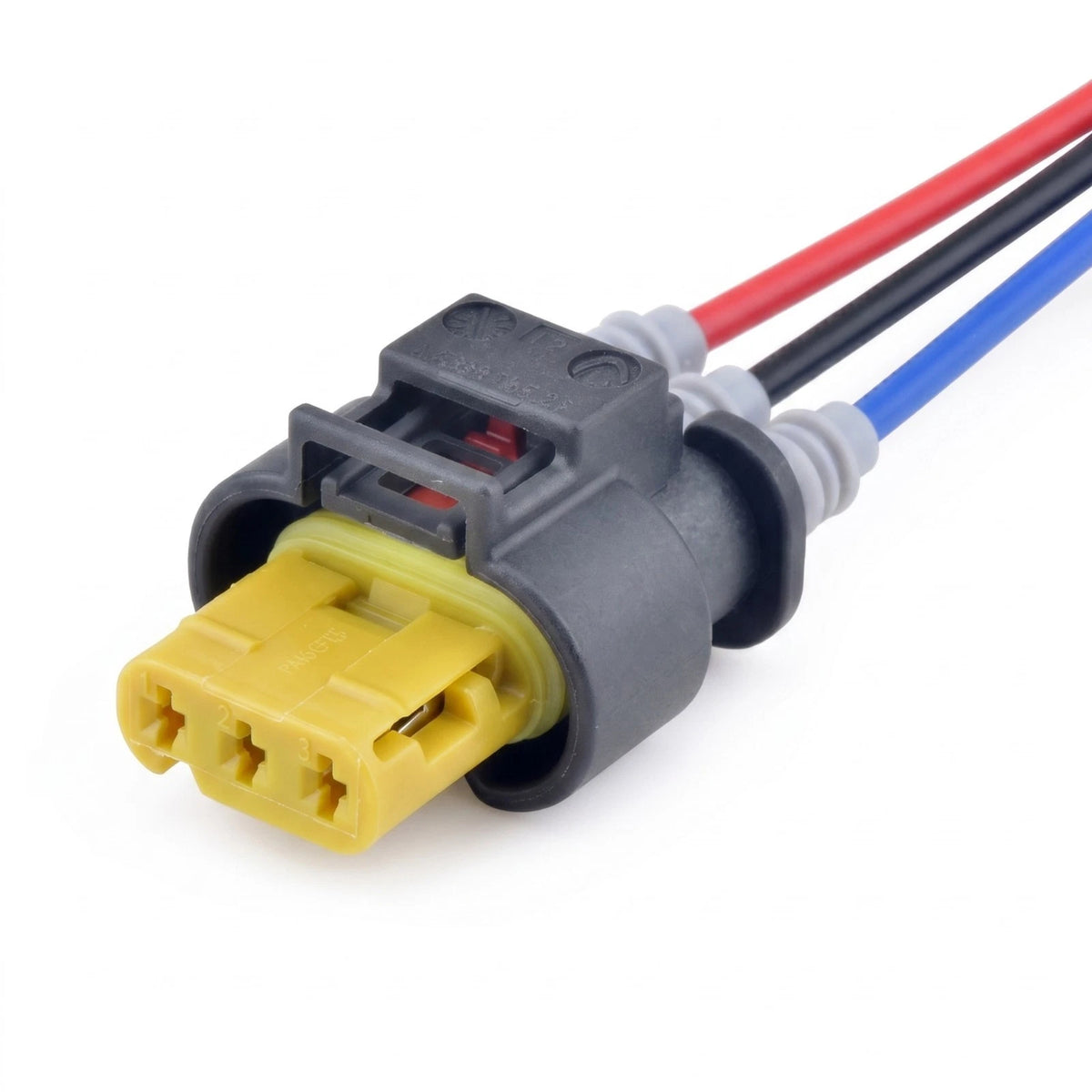 3 Pin Car Connector Reverse Radar Sensor Waterproof Plug 7617212-04 For Benz