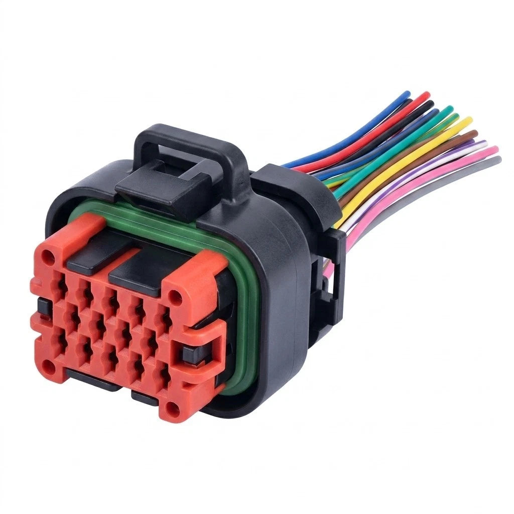 14 Pin Car Connector Waterproof ECU Harness Plug PCB Socket 776273-1