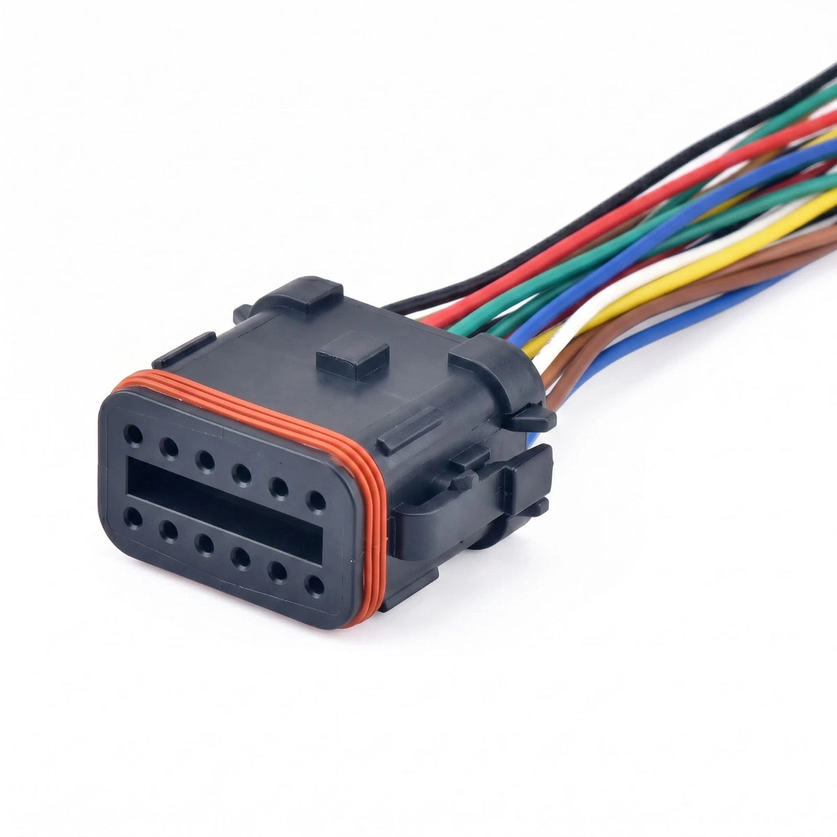 12 Pin DT Series Waterproof Car Connector Plug DT06-12SA-CE05 For Deutsch Truck