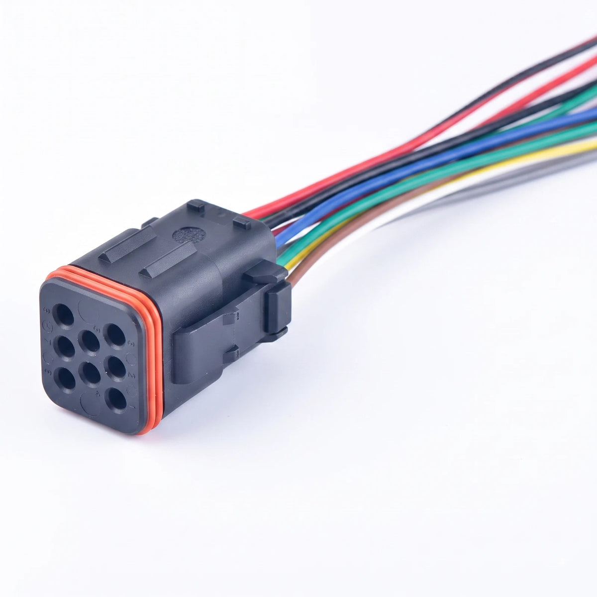 8 Pin Car Connector Waterproof Electronic Plug 132008-001 For ITT CTB