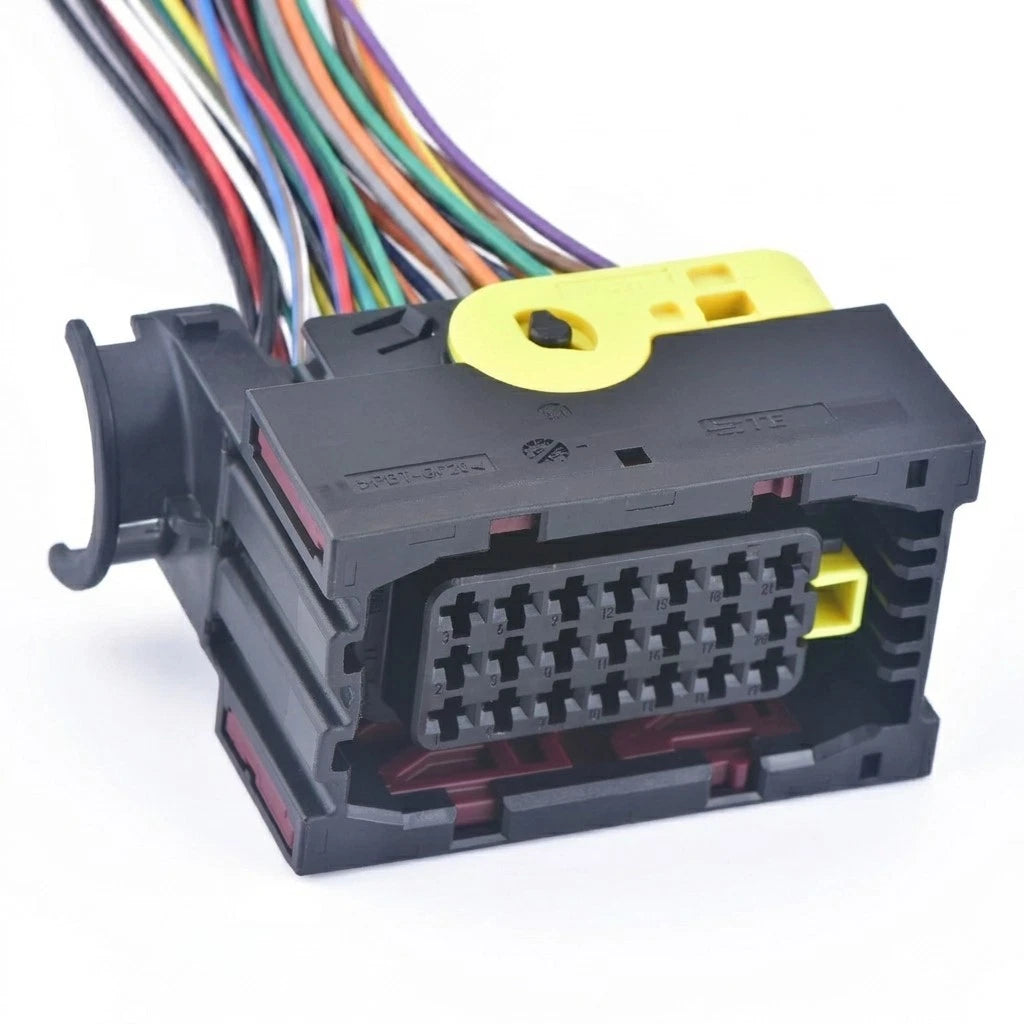 21 Pin Car Connector ECU Wiring Harness Plug 1-1534127-1 With Terminals Seal