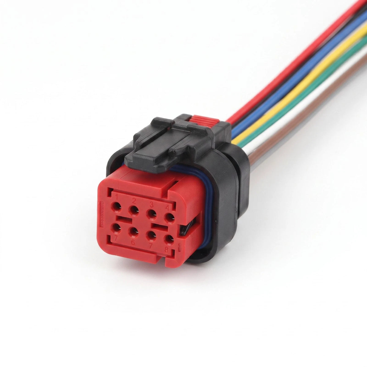 6 Pin Car Connector EGR Valve Wire Harness Waterproof Plug 776433-1 For CAT