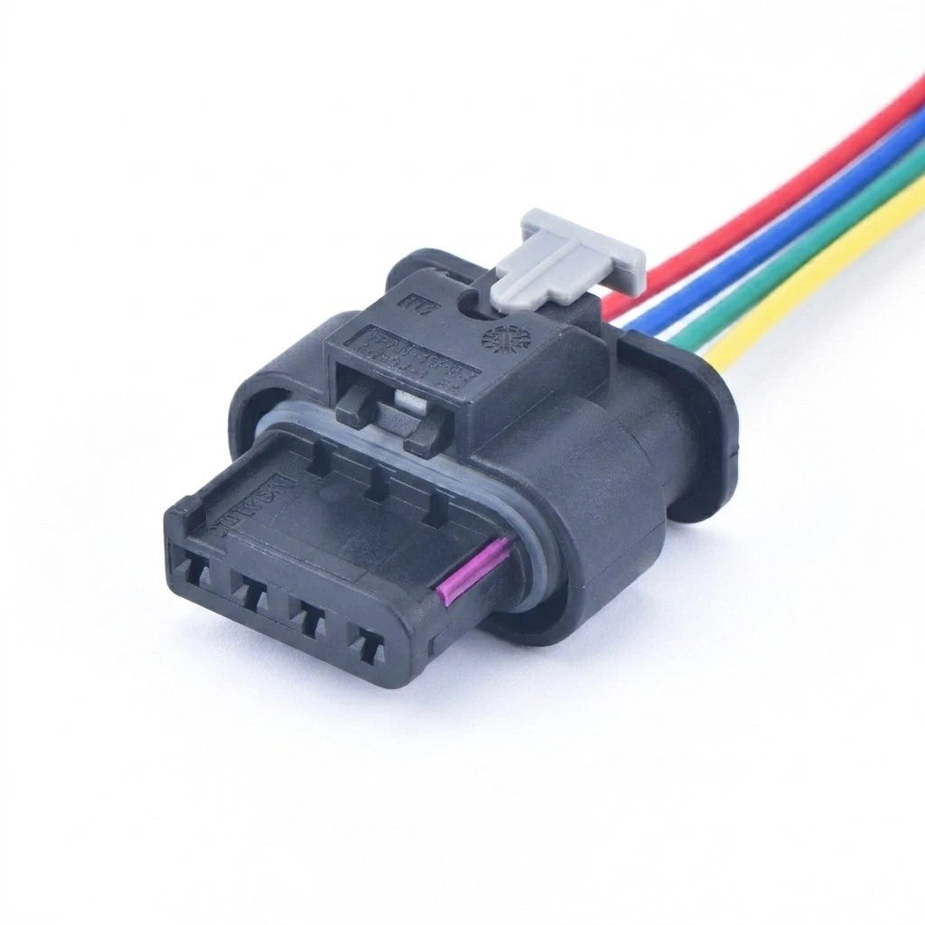 2/3/4/5/6 Pin Radar Parking Sensor Plug Car Connector 4F0973706 Audi Volkswagen