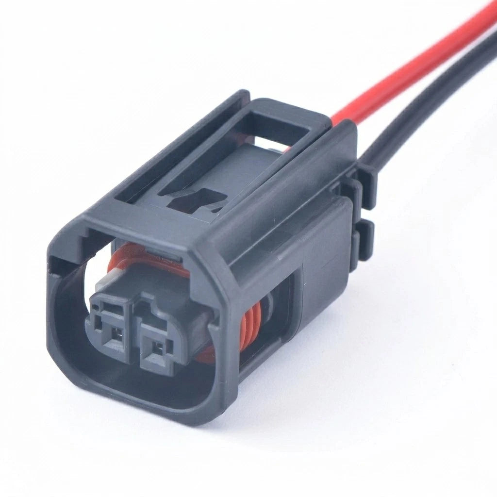 2 Pin Car Connector 0.6mm Fuel Injector Plug 7289-7040-30 For Toyota Lexus Honda