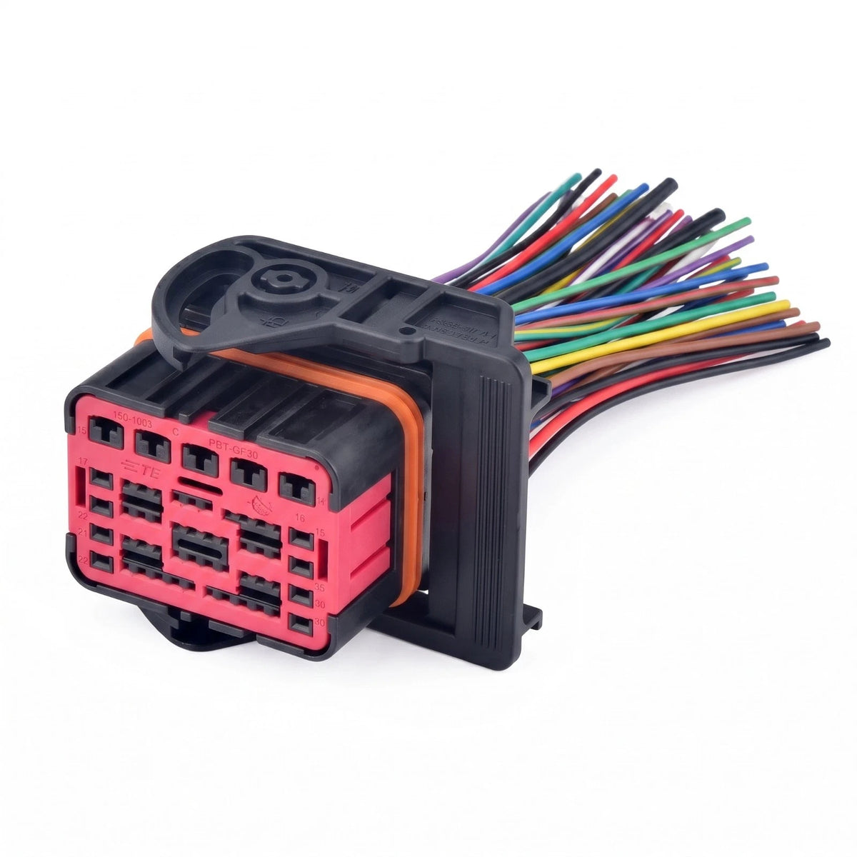 53 Pin Car Connector Engine ECU Wire Harness Plug 1563196-1 For Ford Focus ST